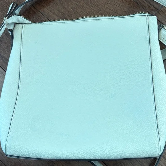 nanette lepore Cream Crossbody Bag with Zipper Accents - Picture 4 of 6